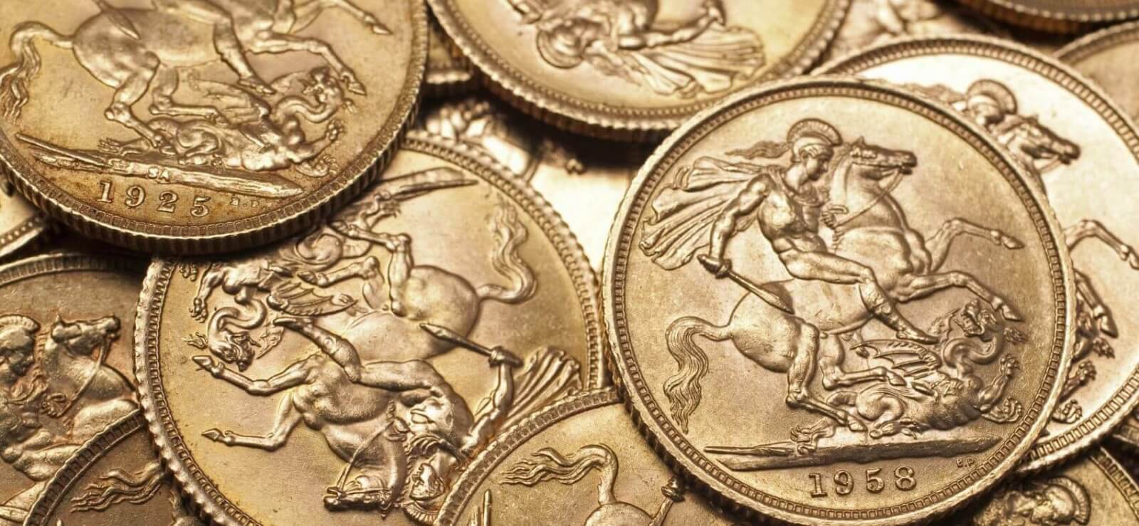 gold sovereign coins