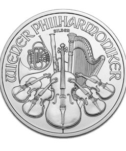 Silver Philharmonic coin