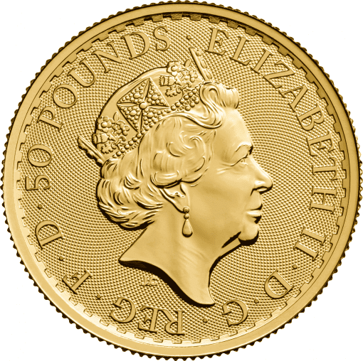 2018 Britannia Half Ounce Gold Coin