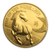 Gold Lunar Horse
