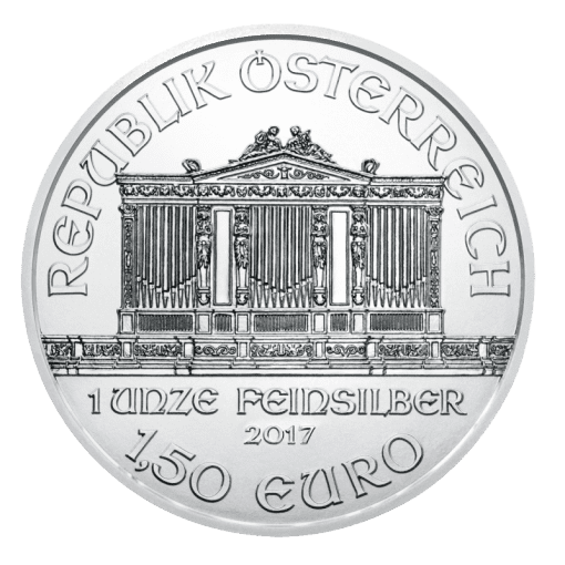 2017 Silver Philharmonic coin
