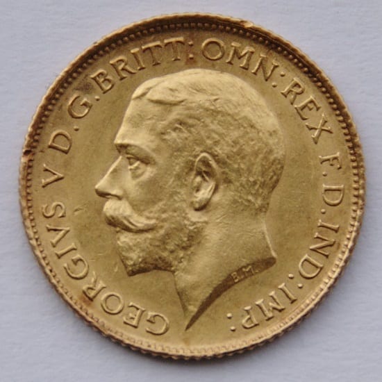 Gold Sovereign coin value