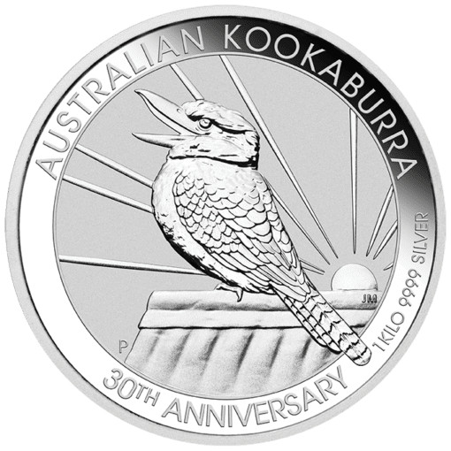 1 kilo Silver Kookaburra