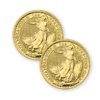 2020 Gold Britannia 2 coin bundle