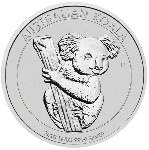 2020 1kilo silver koala