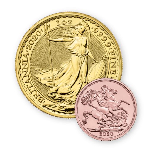 2020 Gold Britannia & Sovereign bundle