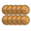 Best Value Gold Krugerrand 10 coin bundle
