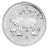 Lunar II Pig Silver Coin