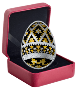 Pysanka Egg 1oz Silver Coin