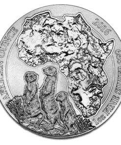 Rwanda Meerkats 1oz Silver Coin