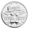 Elton John silver coin