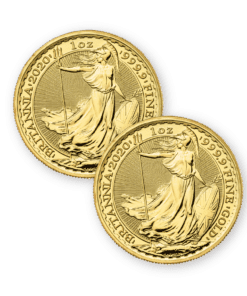 2020 Gold Britannia 2 coin bundle