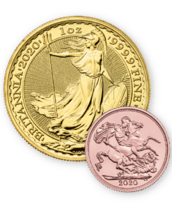 2020 Gold Britannia & Sovereign bundle