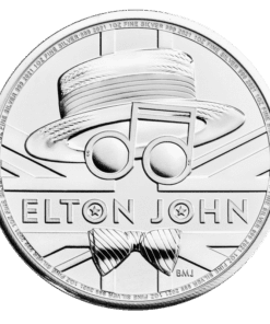 Elton John silver coin